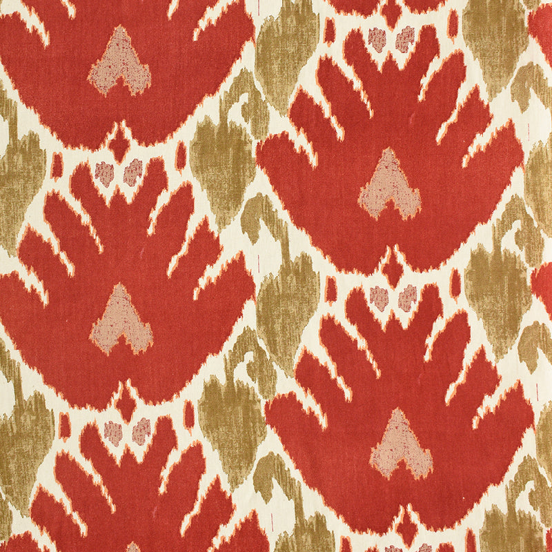 Estampado Ikat Ladrillo image 0