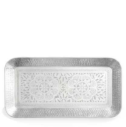 BANDEJA RECTANGULAR FLORES L image 0