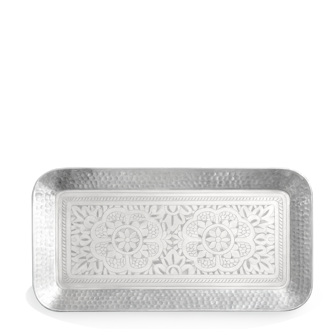 BANDEJA RECTANGULAR FLORES M image 0