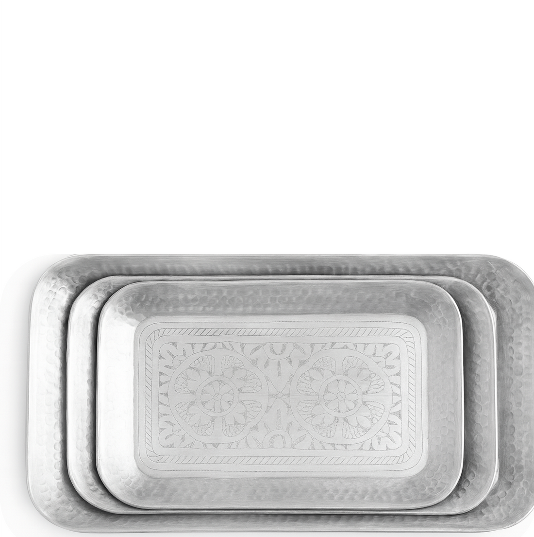 BANDEJA RECTANGULAR FLORES M image 1