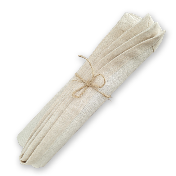 SERVILLETA LINO BEIGE image 0