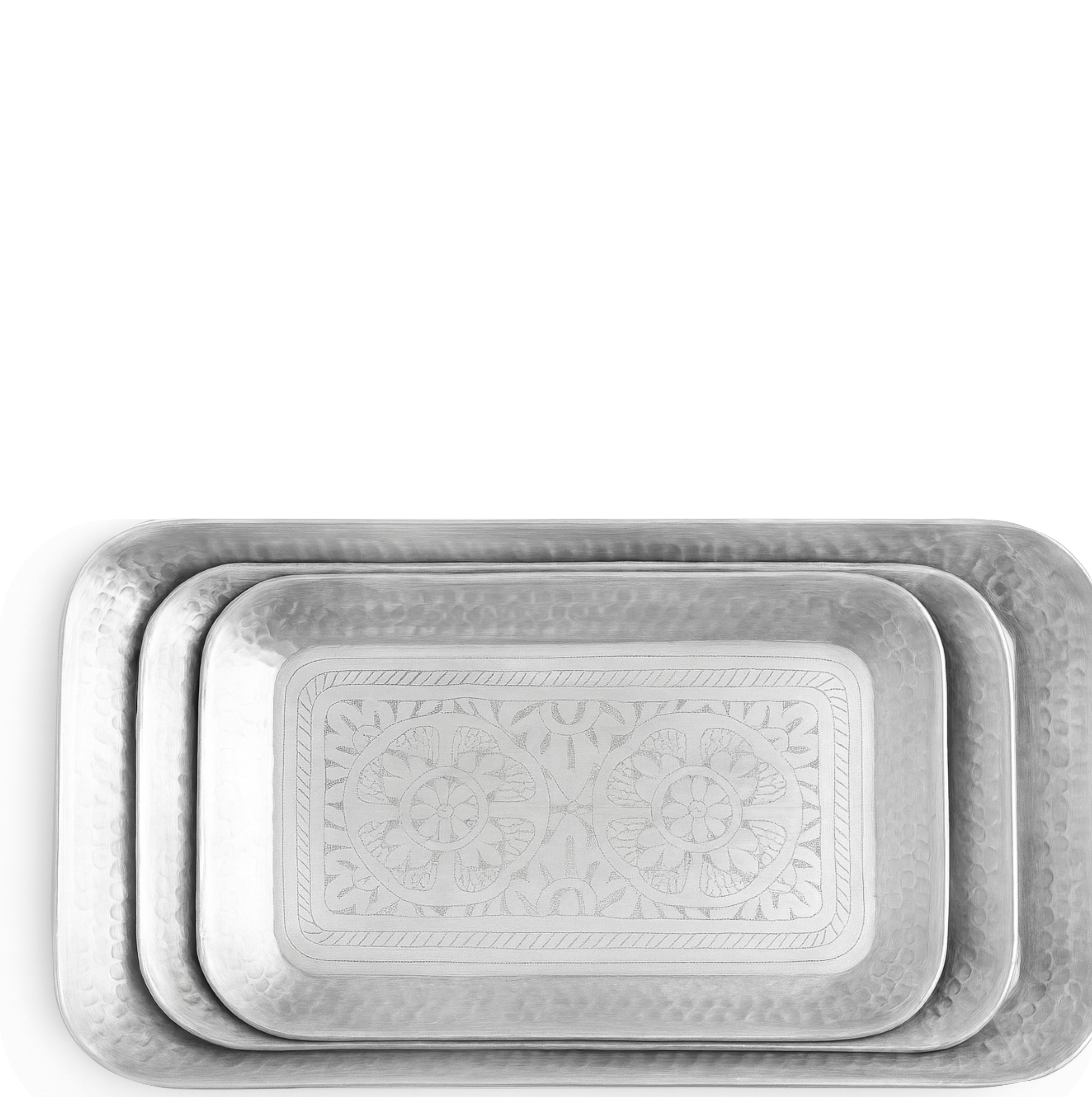 BANDEJA RECTANGULAR FLORES S image 1