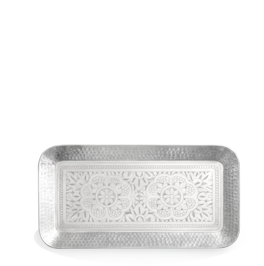BANDEJA RECTANGULAR FLORES S image 0