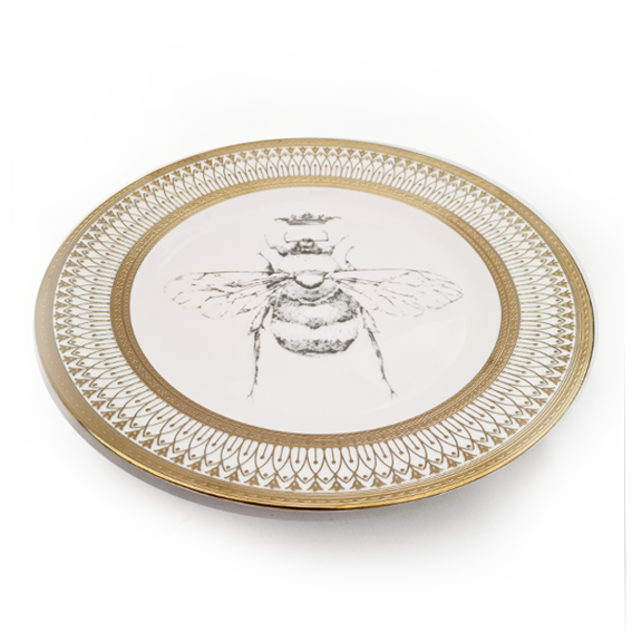 PLATO PAN ABEJA ORO image 0
