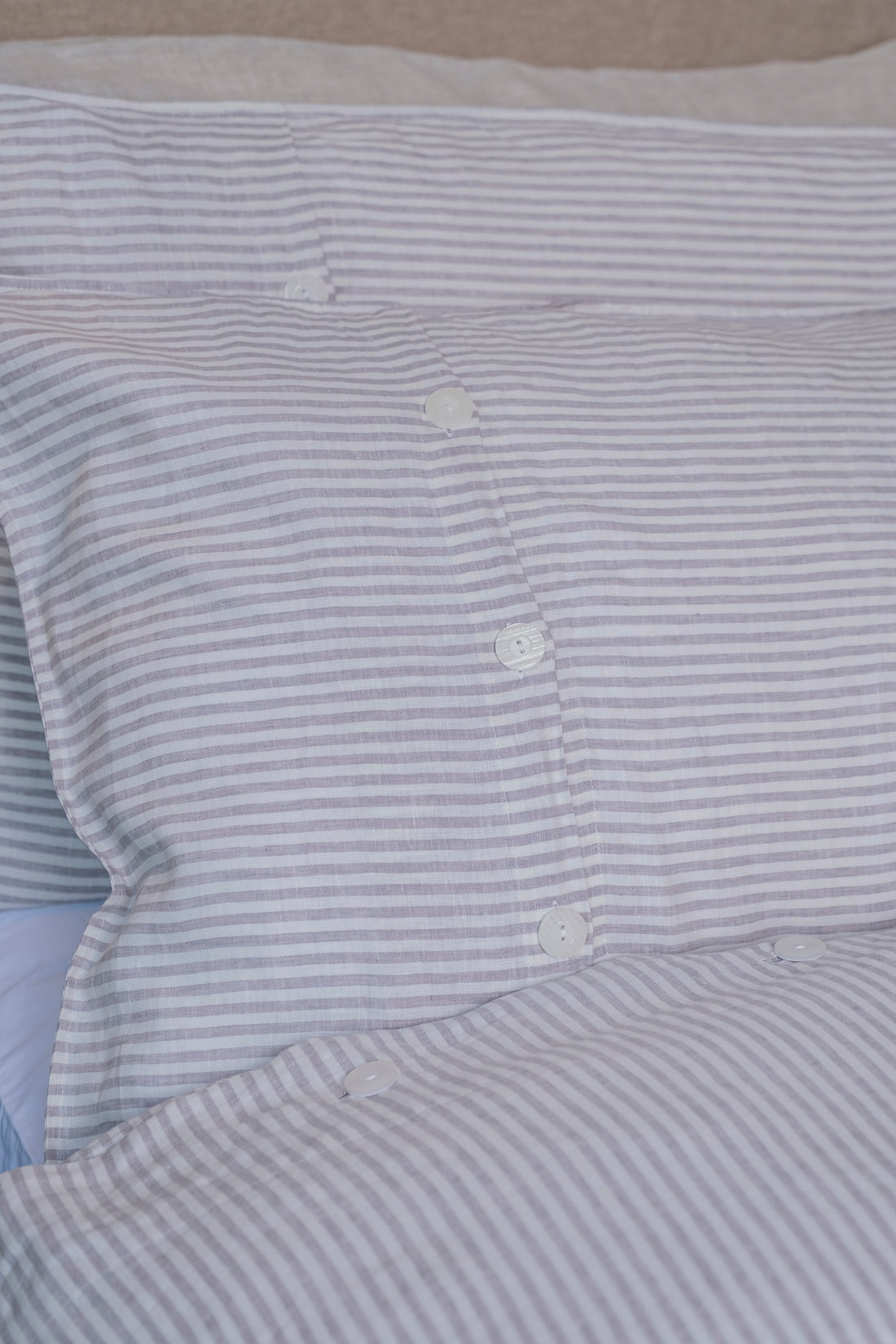 Funda de Almohada Lino Stripe