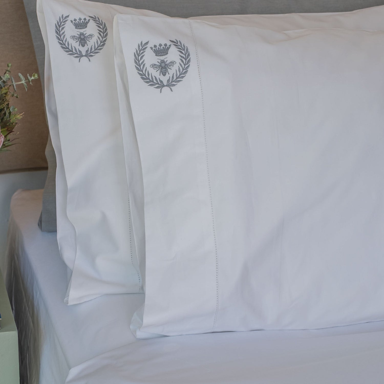 Funda de Almohada Abeja Celeste